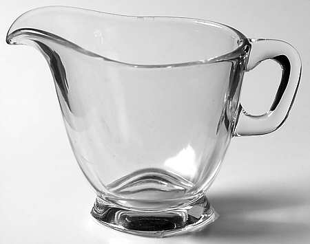 Cabochon Clear Creamer