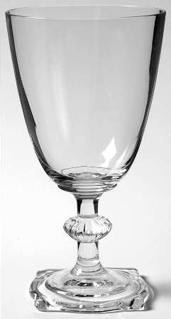 Carcassone Clear (Wide Optic) by Heisey