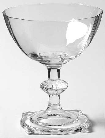 Carcassone Clear (Wide Optic) Champagne/Tall Sherbet