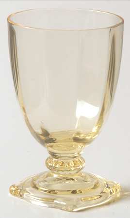 Carcassone Sahara Yellow (Stem 3390, Optic) Wine Glass