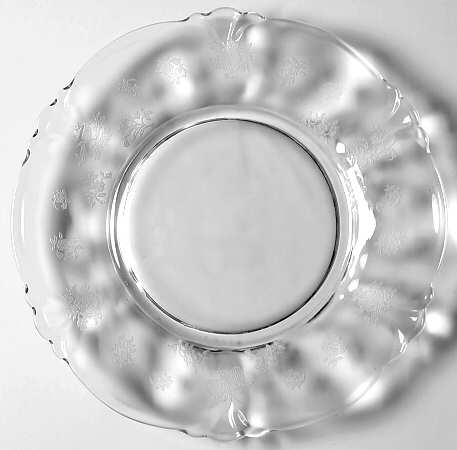 Chintz Clear (Stem 3389) 7" Salad Plate