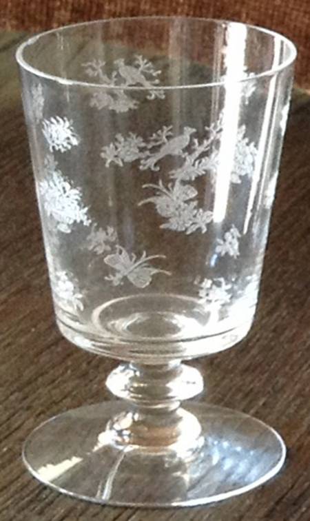 Chintz Clear (Stem 3389) Liquor Cocktail