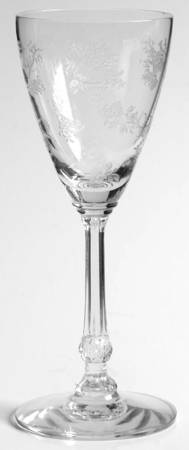 Chintz Clear (Stem 3389) Wine Glass