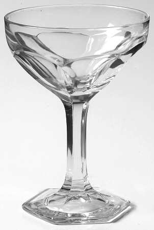 Colonial Cupped (Stem #348) Liquor Cocktail