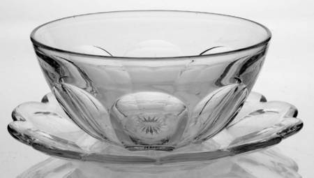 Colonial Clear (Stem 373-341) Finger Bowl & Underplate