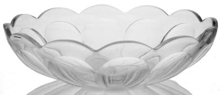 Colonial Clear (Stem 373-341) 9" Shallow Round Bowl