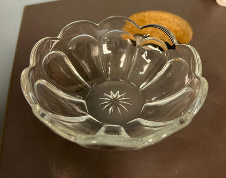 Colonial Clear (Stem 373-341) 4" Nappy