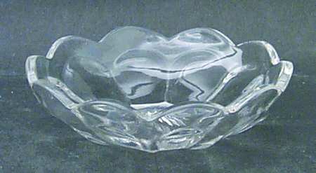 Colonial Clear (Stem 373-341) 4" Shallow Nappy