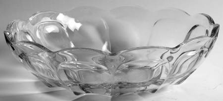 Colonial Clear (Stem 373-341) 11" Shallow Round Bowl