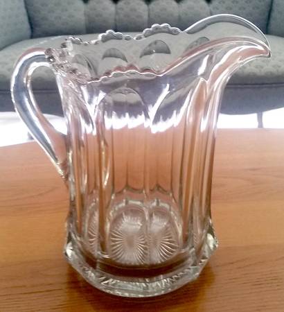 Colonial Clear (Stem 373-341) Tankard Jug