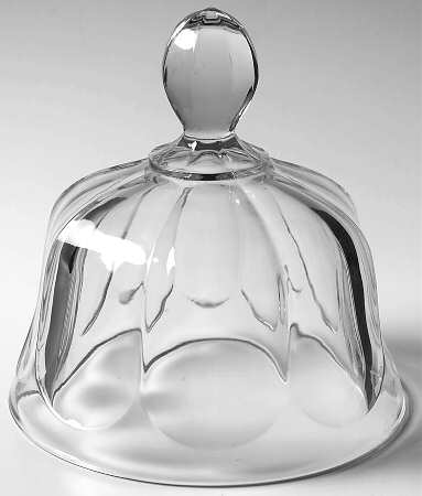 Colonial Clear (Stem 373-341) Lid for Round Butter