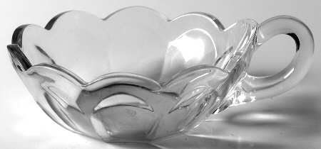 Colonial Clear (Stem 373-341) Open Flat Handle Jam/Jelly