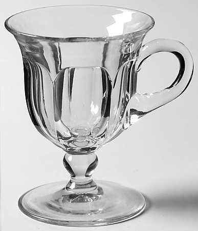 Colonial Clear (Stem 373-341) Handled Custard Cup
