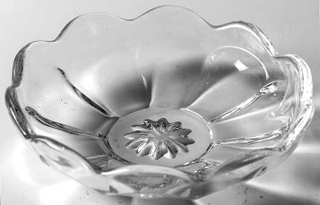 Colonial Clear (Stem 373-341) 4" Shallow Nappy