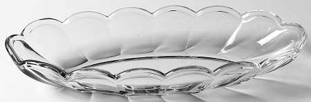 Colonial Clear (Stem 373-341) 11" Oval Celery