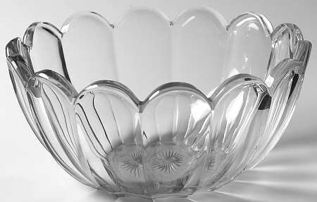 Colonial Clear (Stem 373-341) 8" Nappy