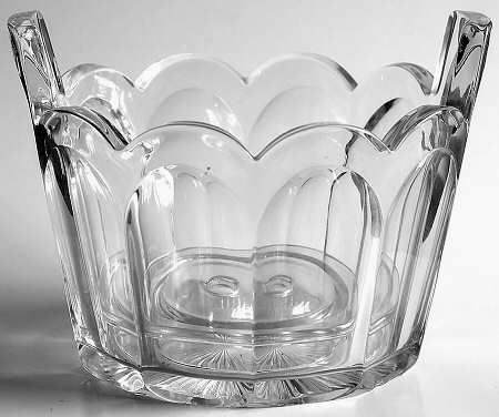 Colonial Clear (Stem 373-341) Ice Tub W/Drain Plate
