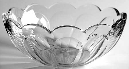 Colonial Clear (Stem 373-341) 8" Nappy