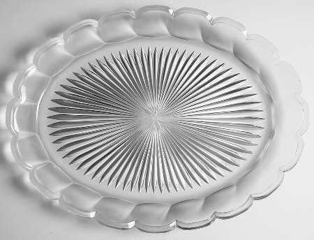 Colonial Clear (Stem 373-341) Ice Cream Tray