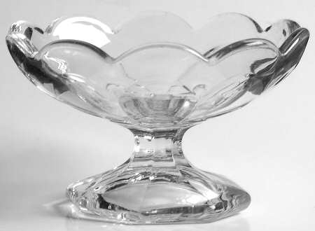 Colonial Clear (Stem 373-341) Low Open Footed Jelly