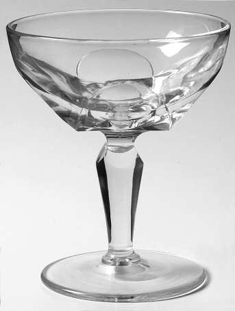 Coleport Clear Champagne/Tall Sherbet