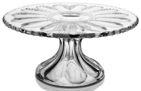 Colonial Clear (Stem 300, 300-1-2) 10" Diameter Pedestal Cake Stand