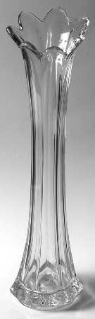 Colonial Clear (Stem 300, 300-1-2) 13"-16" Medium Swung Vase