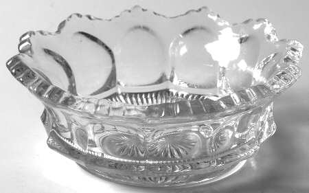 Colonial Clear (Stem 300, 300-1-2) 4" Nappy