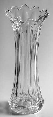 Colonial Clear (Stem 300, 300-1-2) 12"-15" Medium Swung Vase