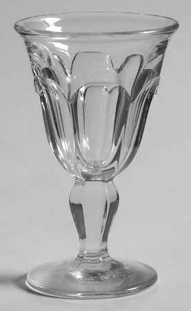 Colonial Clear (Stem 359, Non Optic) Cordial Glass