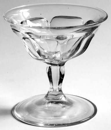 Colonial Clear (Stem 359, Non Optic) Low Sherbet