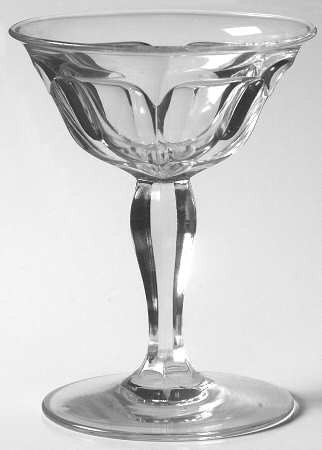 Colonial Clear (Stem 359, Non Optic) Liquor Cocktail