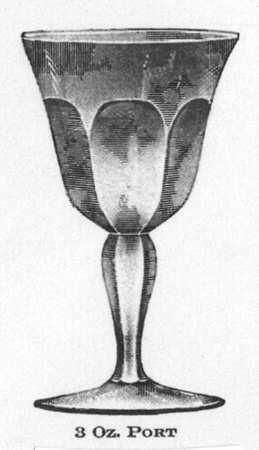 Colonial Clear (Stem 359, Non Optic) Port Wine