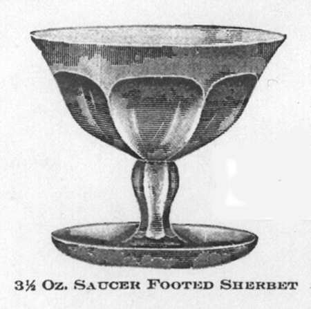 Colonial Clear (Stem 359, Non Optic) Low Sherbet