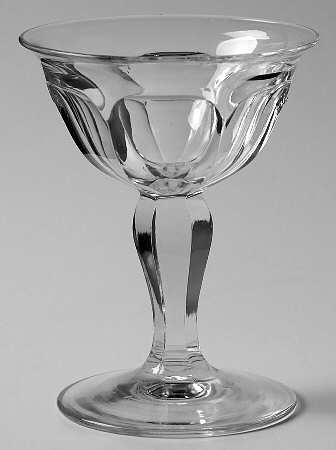 Colonial Clear (Stem 359, Non Optic) Creme De Menthe