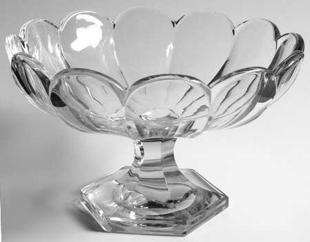 Priscilla (Stem 351) Round Compote (Height X Width)