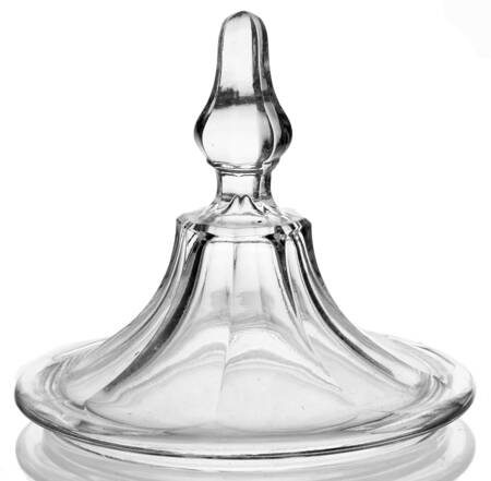 Medium Flat Panel (Stem #353) Lid for Candy Jar