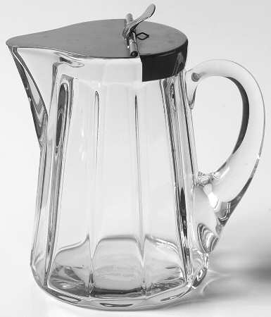 Medium Flat Panel (Stem #353) 9 Oz Syrup with Sanitary Metal Lid