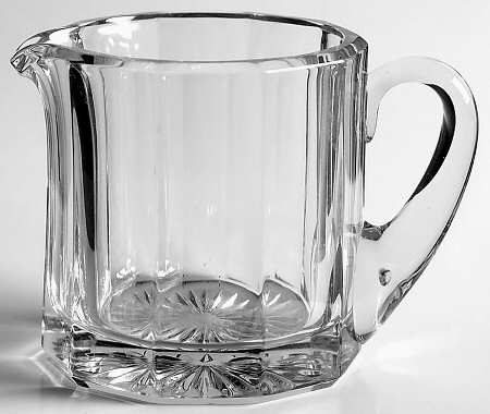 Medium Flat Panel (Stem #353) Creamer-Hotel