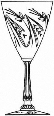 Continental (Stem #3389) Water Goblet