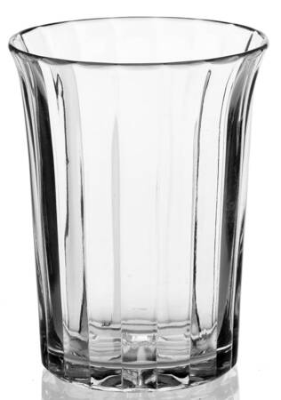 Coarse Rib Clear 8 Oz Flat Tumbler
