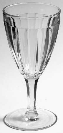 Coarse Rib Clear Water Goblet