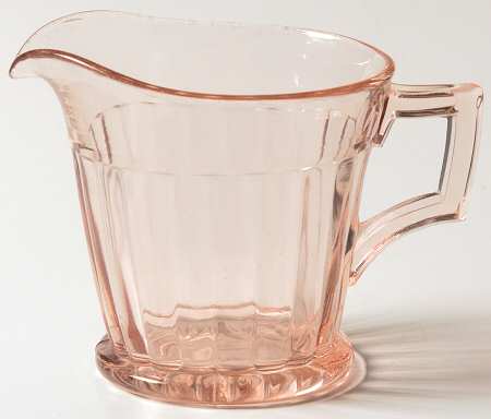 Coarse Rib Pink (Flamingo) Creamer