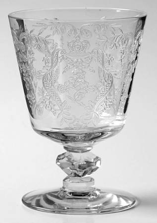 Coronation (Stem 4085, Etch) Oyster or Fruit Cocktail