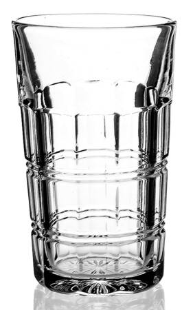 Cross Lined Flute 12 Oz Flat Tumbler