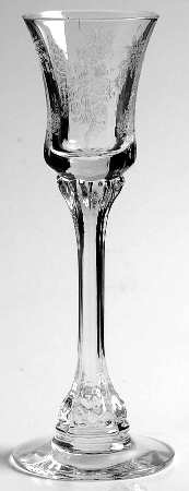 Crinoline Cordial Glass