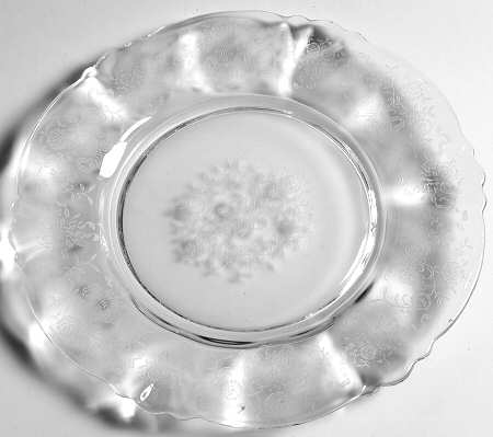 Crinoline Luncheon Plate