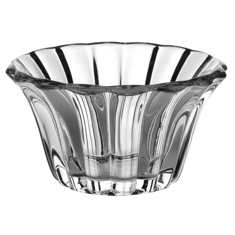 Crystolite (Pressed & Thin Blown) Underplate for Dressing Bowl