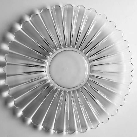 Crystolite (Pressed & Thin Blown) 11" Sandwich Plate