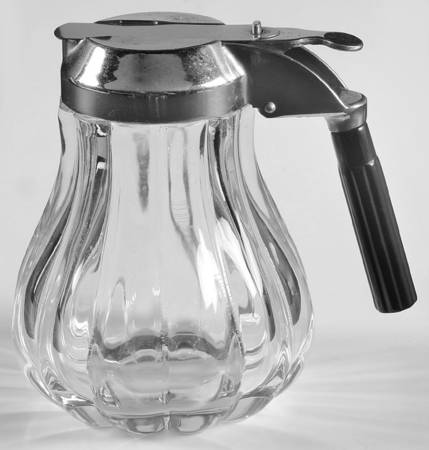 Crystolite (Pressed & Thin Blown) Syrup & Metal Lid